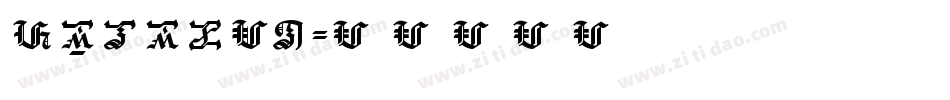Pelikan字体转换