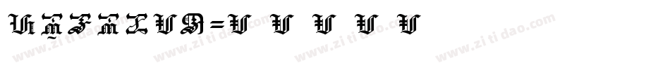 Pelikan字体转换