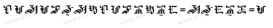 TagalogStylized-GOJeq字体转换