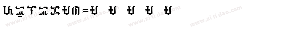 Pelikan字体转换