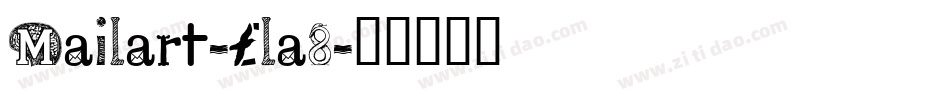 Mailart-Ela8字体转换