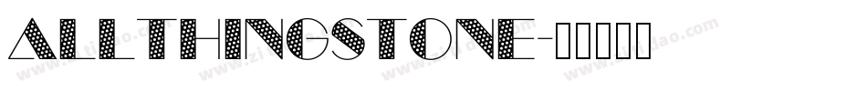 allthingsTone字体转换