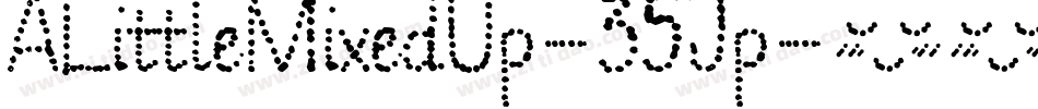 ALittleMixedUp-35Jp字体转换
