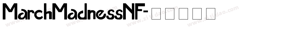 MarchMadnessNF字体转换