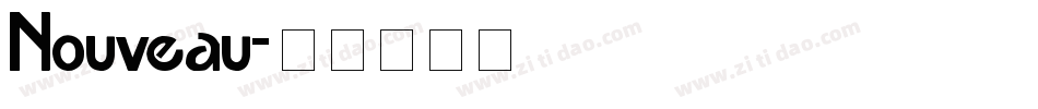 Nouveau字体转换