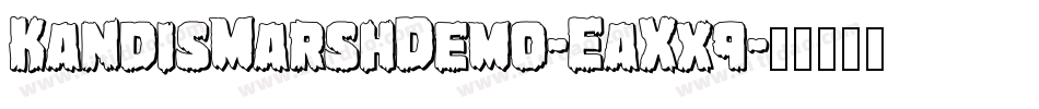 KandisMarshDemo-EaXx9字体转换
