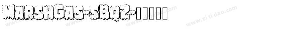 MarshGas-5BqZ字体转换
