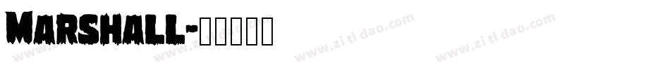 Marshall字体转换