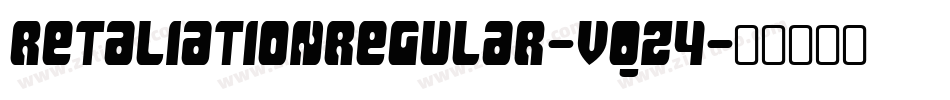 RetaliationRegular-vqZ4字体转换