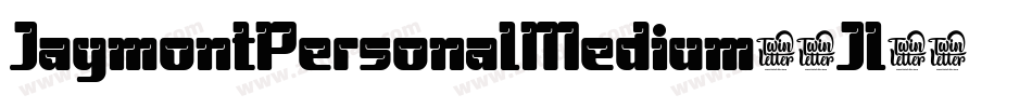 JaymontPersonalMedium-9Jl0字体转换