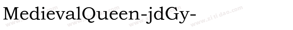 MedievalQueen-jdGy字体转换