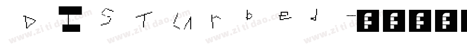 Disturbed字体转换