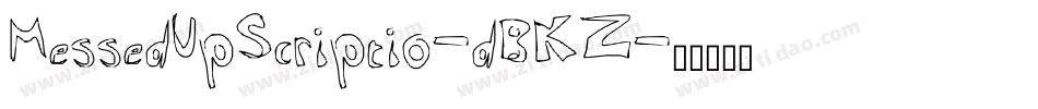 MessedUpScriptio-dBKZ字体转换
