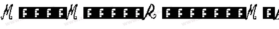 MessyMarvinRegular-MaBB字体转换