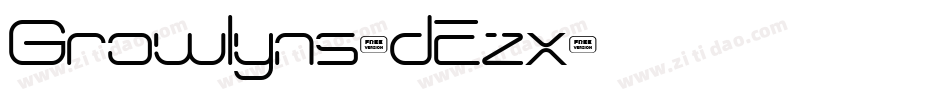 Growlyns-dEzx字体转换