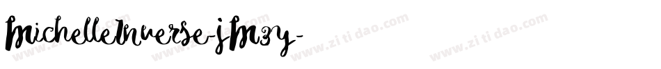 MichelleInverse-jM3y字体转换