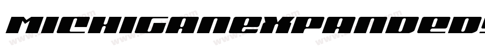 MichiganExpandedSuperItalic-Xxda字体转换 MichiganExpandedSuperItalic-Xxda字体转换