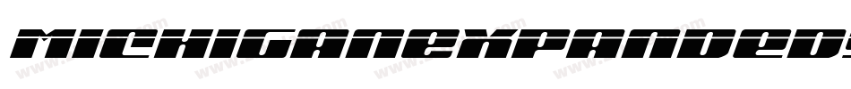 MichiganExpandedSuperItalic-Xxda字体转换 MichiganExpandedSuperItalic-Xxda字体转换