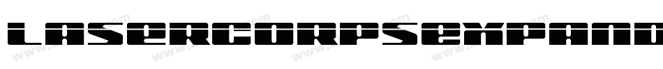 LaserCorpsExpandedItalic-3zRLL字体转换 LaserCorpsExpandedItalic-3zRLL字体转换