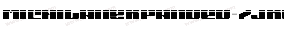 MichiganExpanded-7JXw字体转换