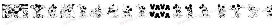 MickeySteward-8J5Z字体转换