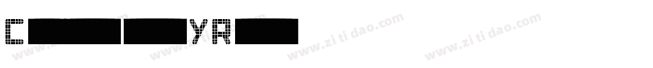 CodeSquaredRegular-AYRg字体转换