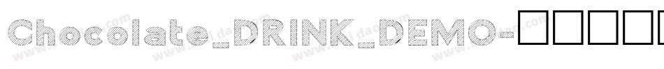 Chocolate_DRINK_DEMO字体转换