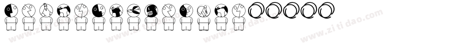 Kids-Drawings字体转换