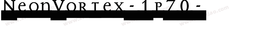 NeonVortex-1p70字体转换