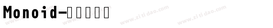 Monoid字体转换