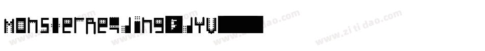 MonsterReading-7dyV字体转换