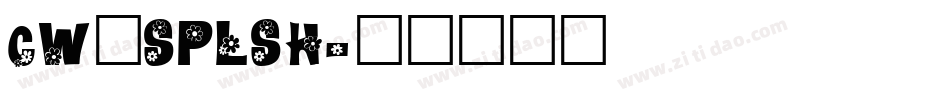CW_SPLSH字体转换