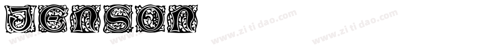 jenson字体转换