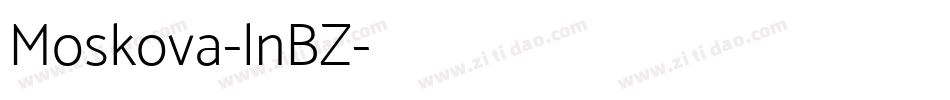 Moskova-lnBZ字体转换