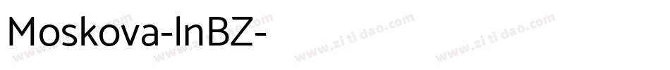 Moskova-lnBZ字体转换
