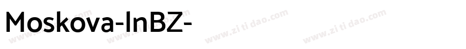 Moskova-lnBZ字体转换