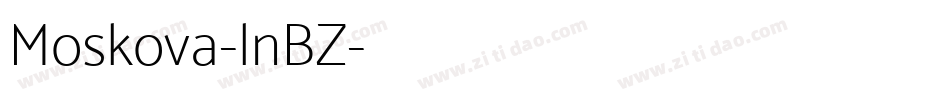 Moskova-lnBZ字体转换