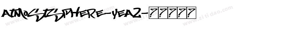 AtMostSphere-YeA2字体转换
