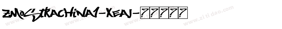 ZMostKachina1-XEAj字体转换