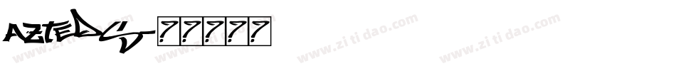 azteds字体转换