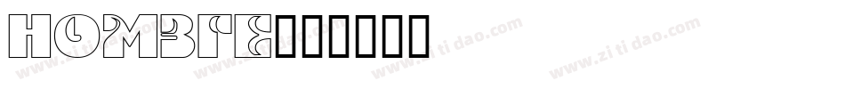 Hombre字体转换