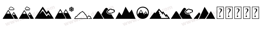 ACMountain字体转换