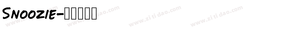 Snoozie字体转换