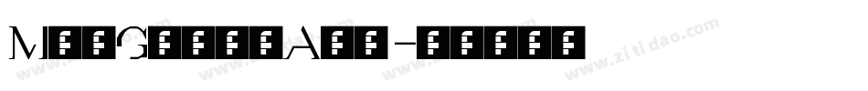 MrsGlowsAlt字体转换