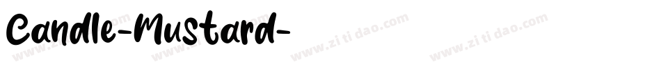 Candle-Mustard字体转换