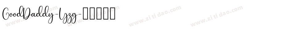 GoodDaddy-Ljzg字体转换