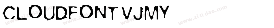 Cloudfont-VJMy字体转换