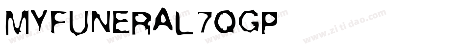 MyFuneral-7qGP字体转换