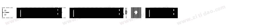 ElectronicExtralight-xJOm字体转换