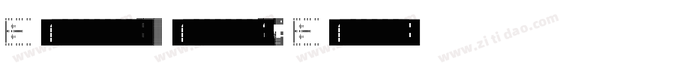 ElectronicOutline-6GEx字体转换